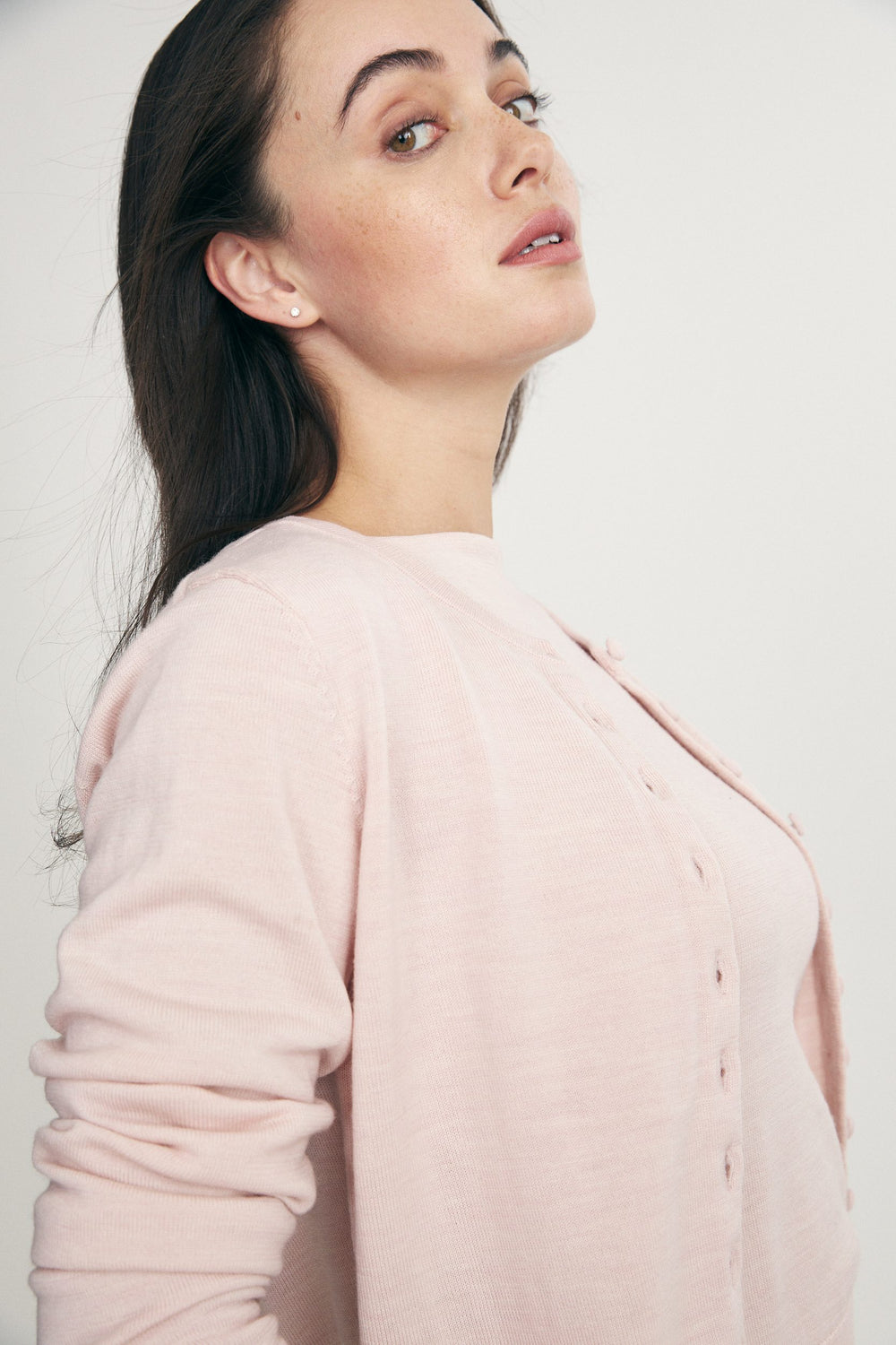 Merino wool cardigan