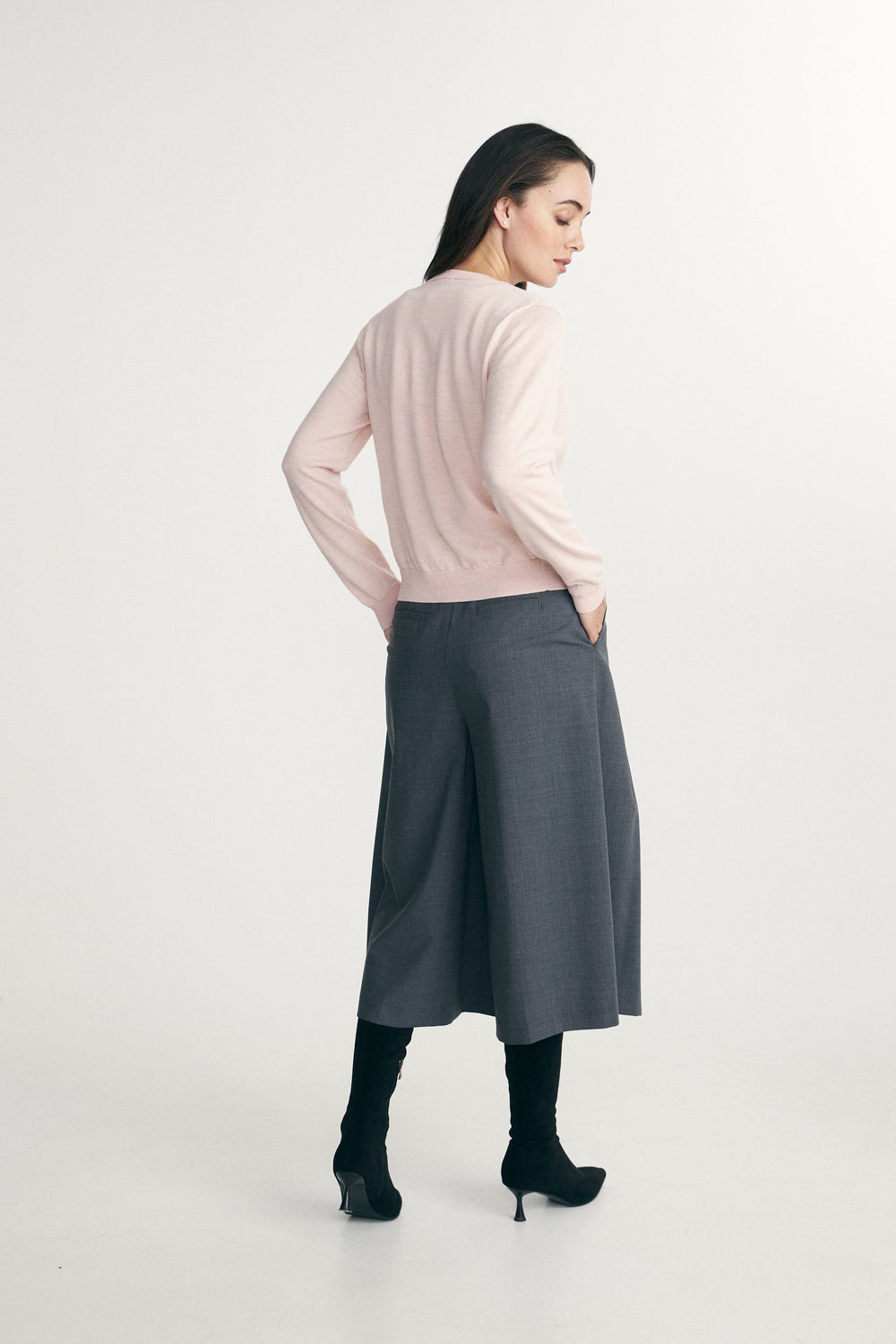 Merino wool cardigan