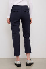 Vogue fit cropped pants with flap pockets