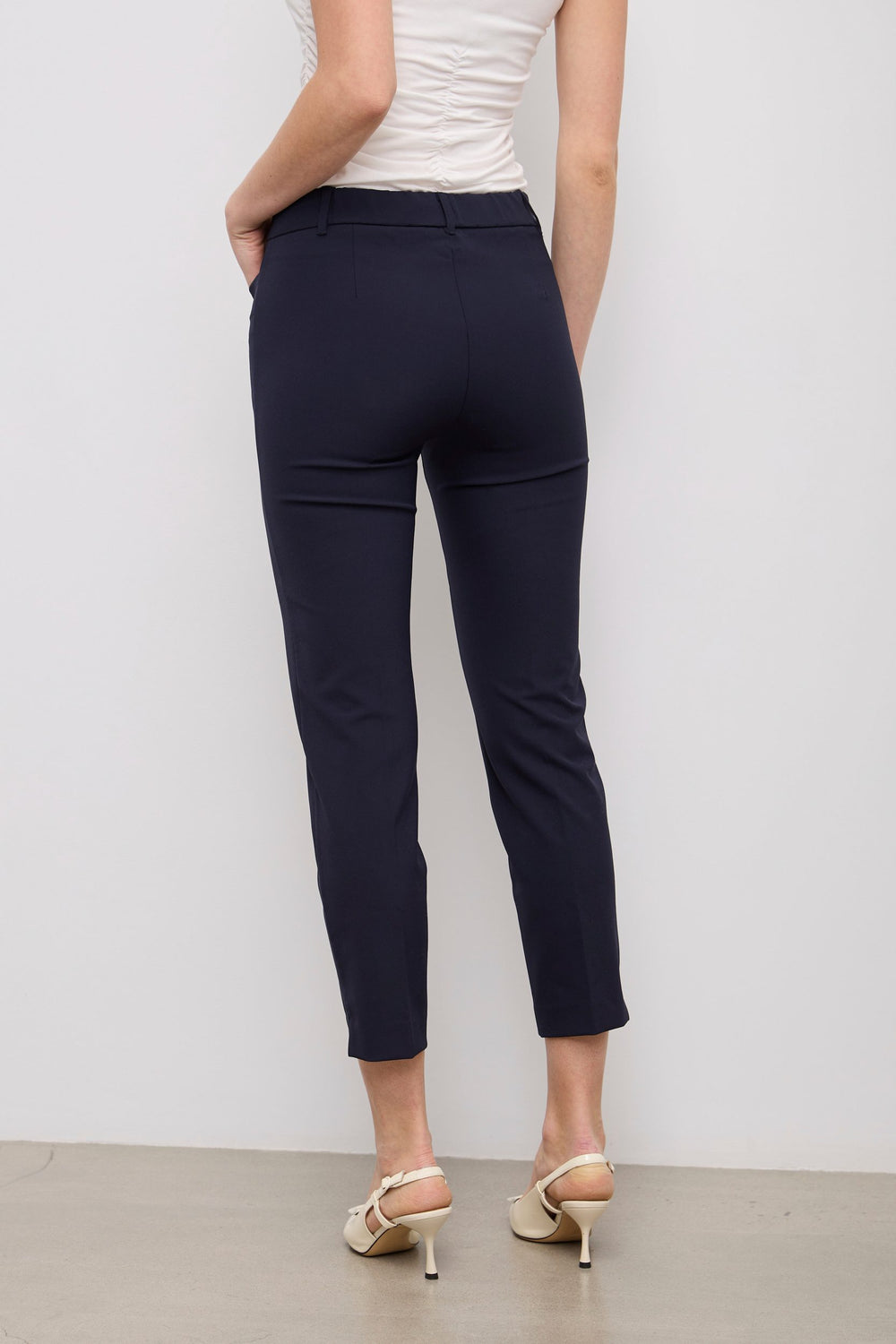 Urban fit crop pant with elastic waist