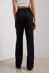 Wide leg pant with pleats