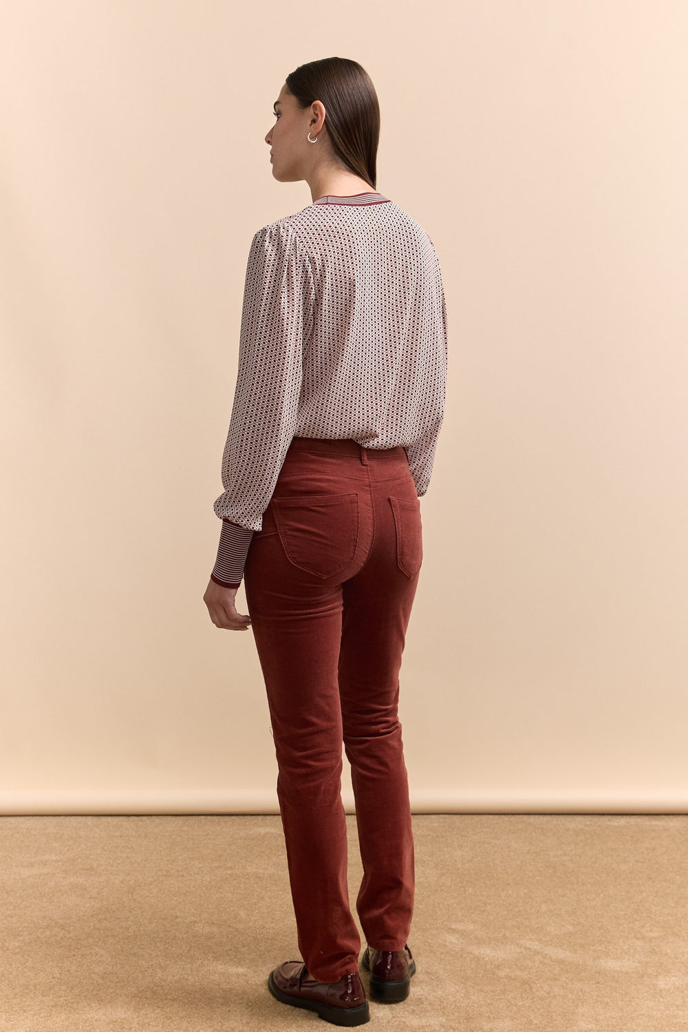 Push up corduroy pant