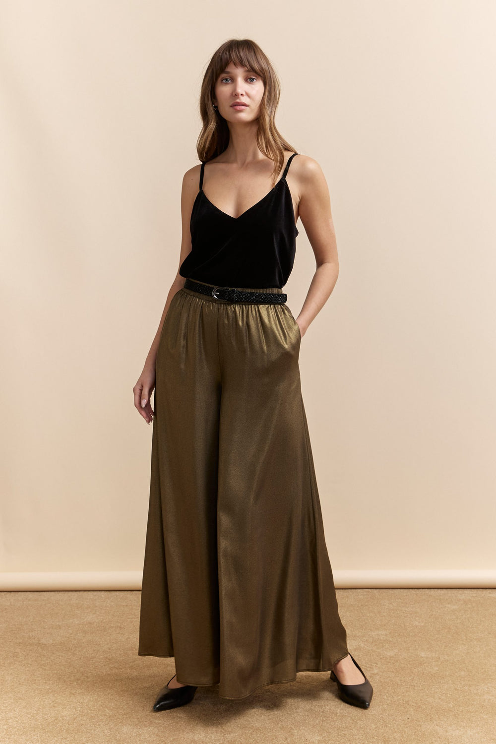 Wide leg pant