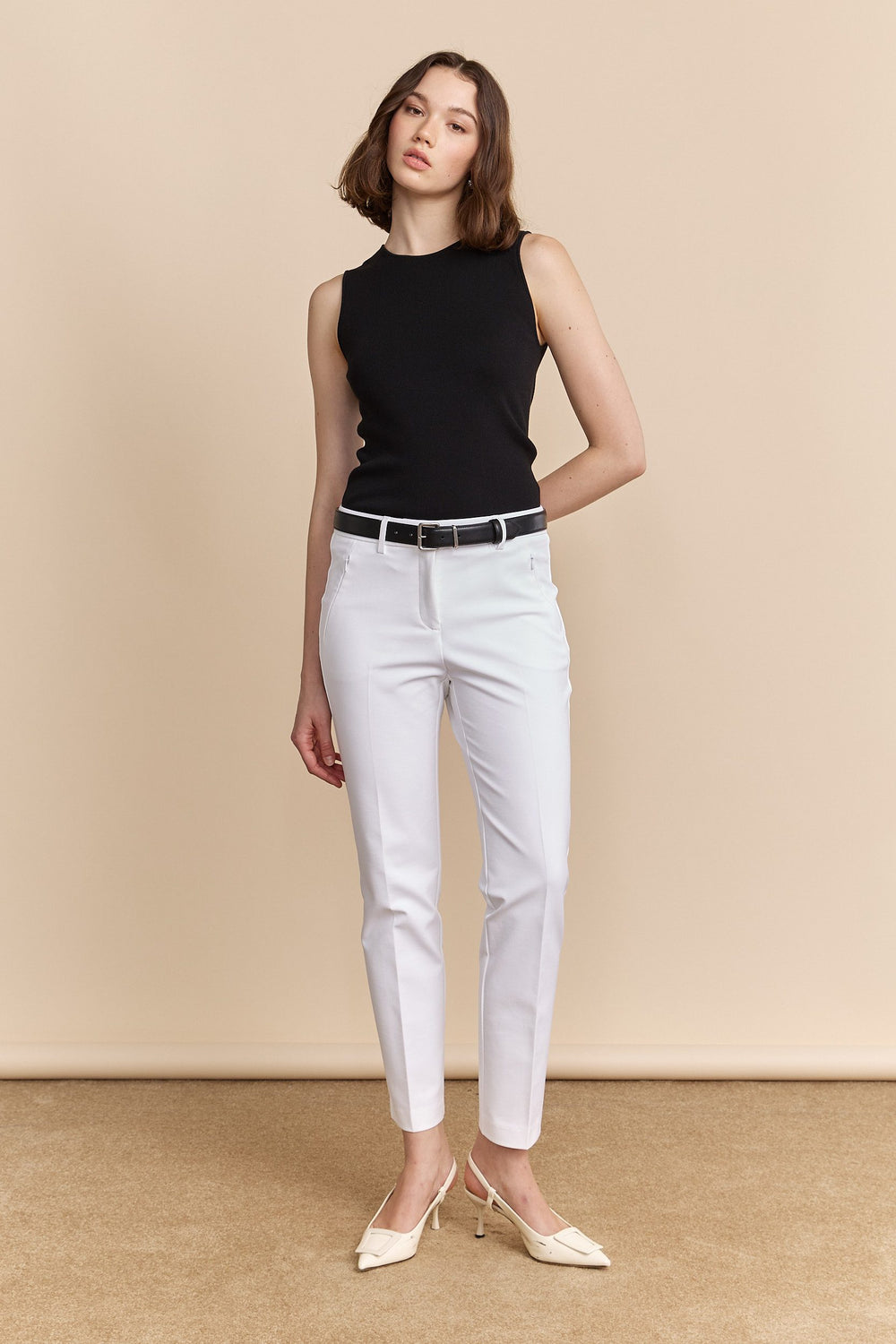 Urban crop pant with zip pocket