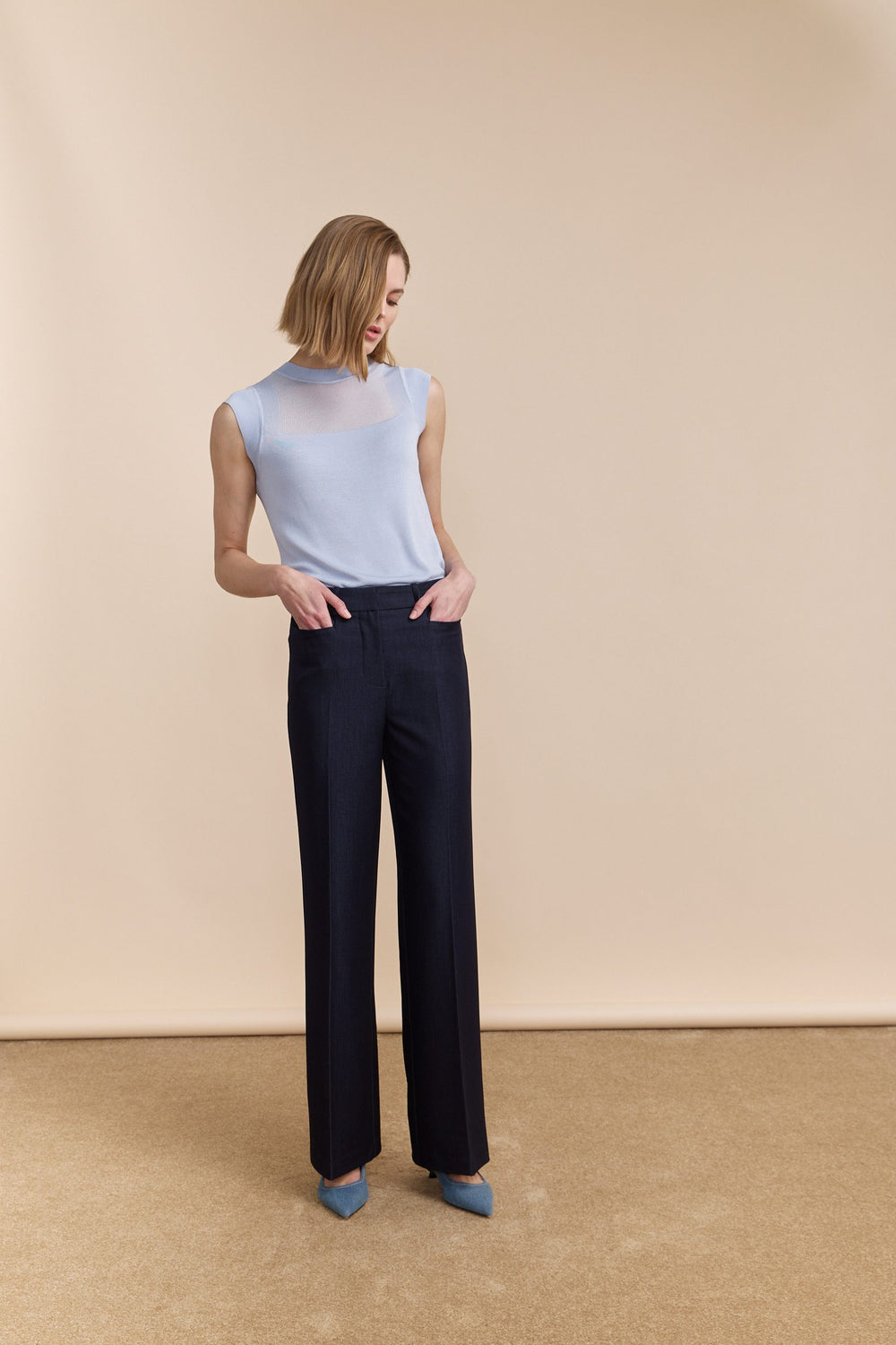 High waist Modern pant