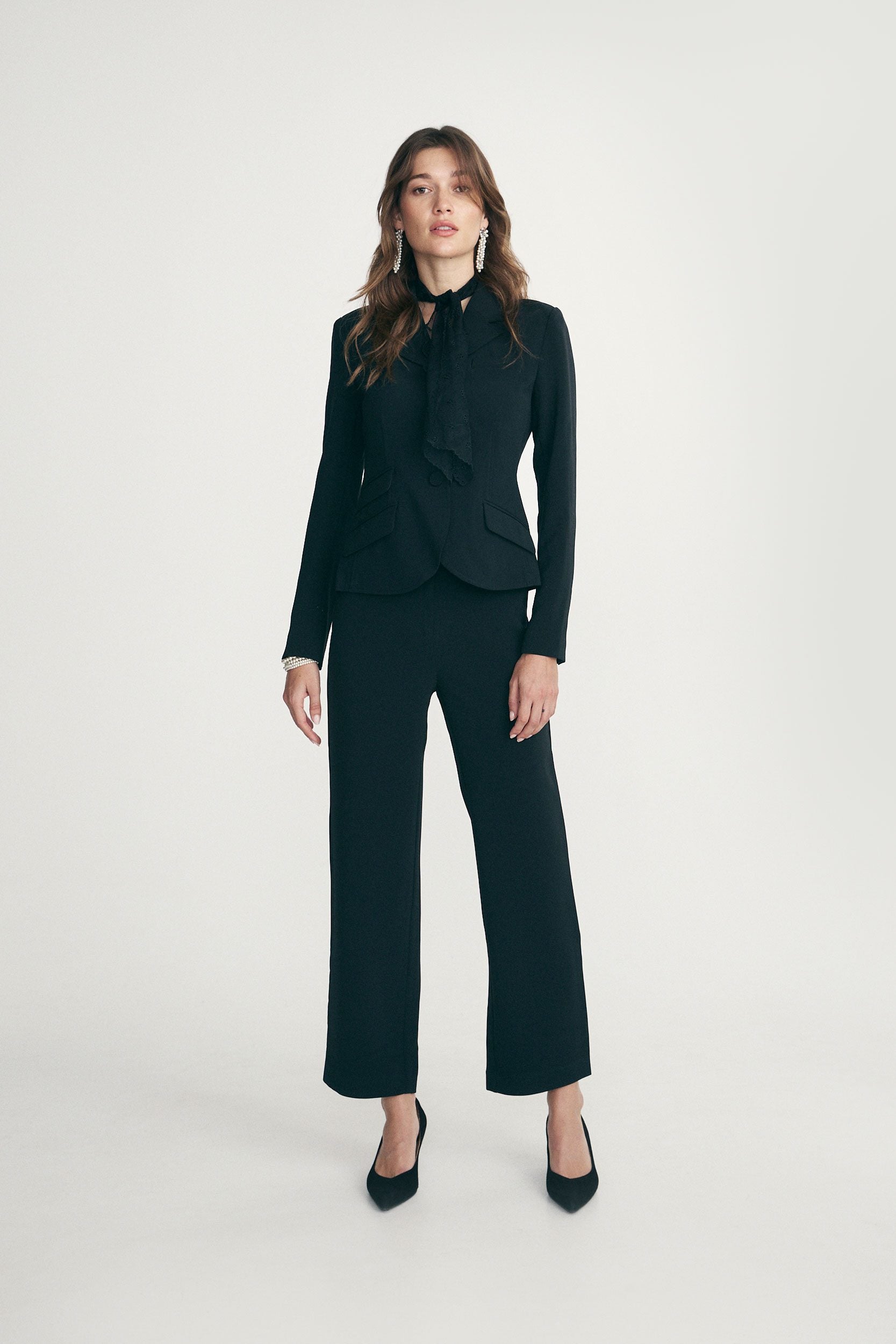 Straight-leg pants
