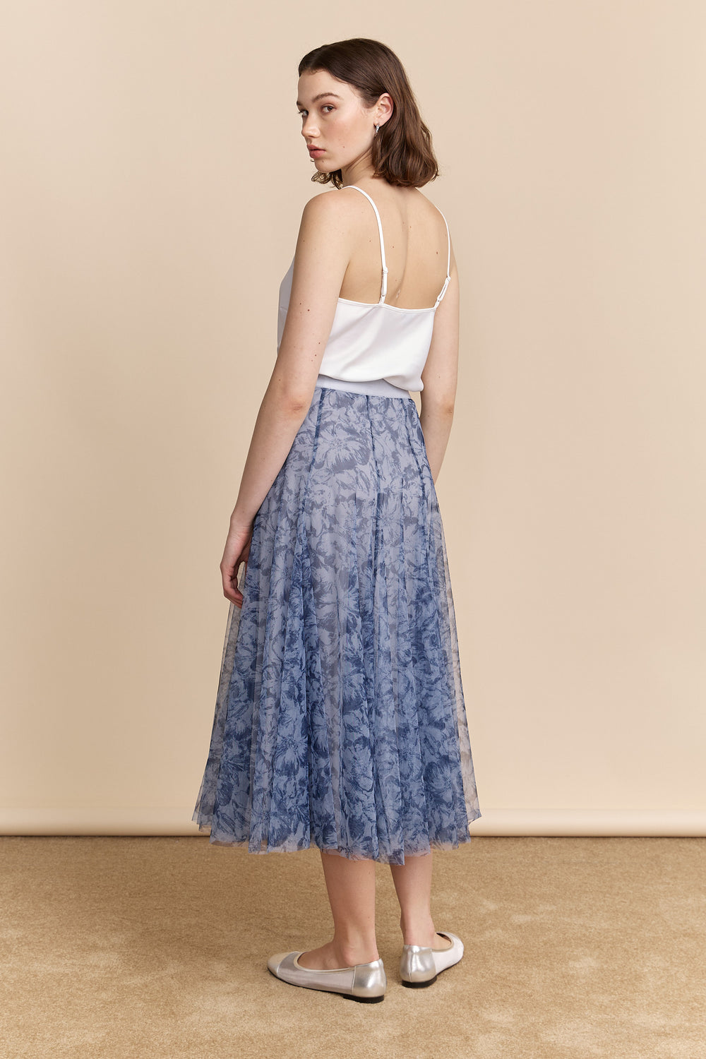 Mesh printed skirt