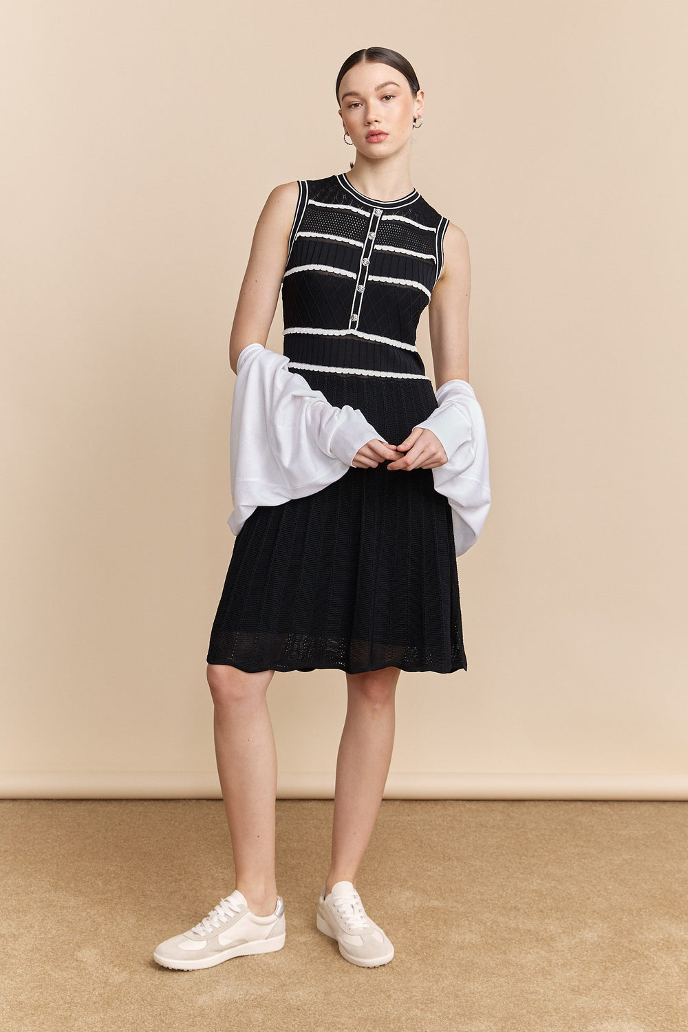 Pointelle dress