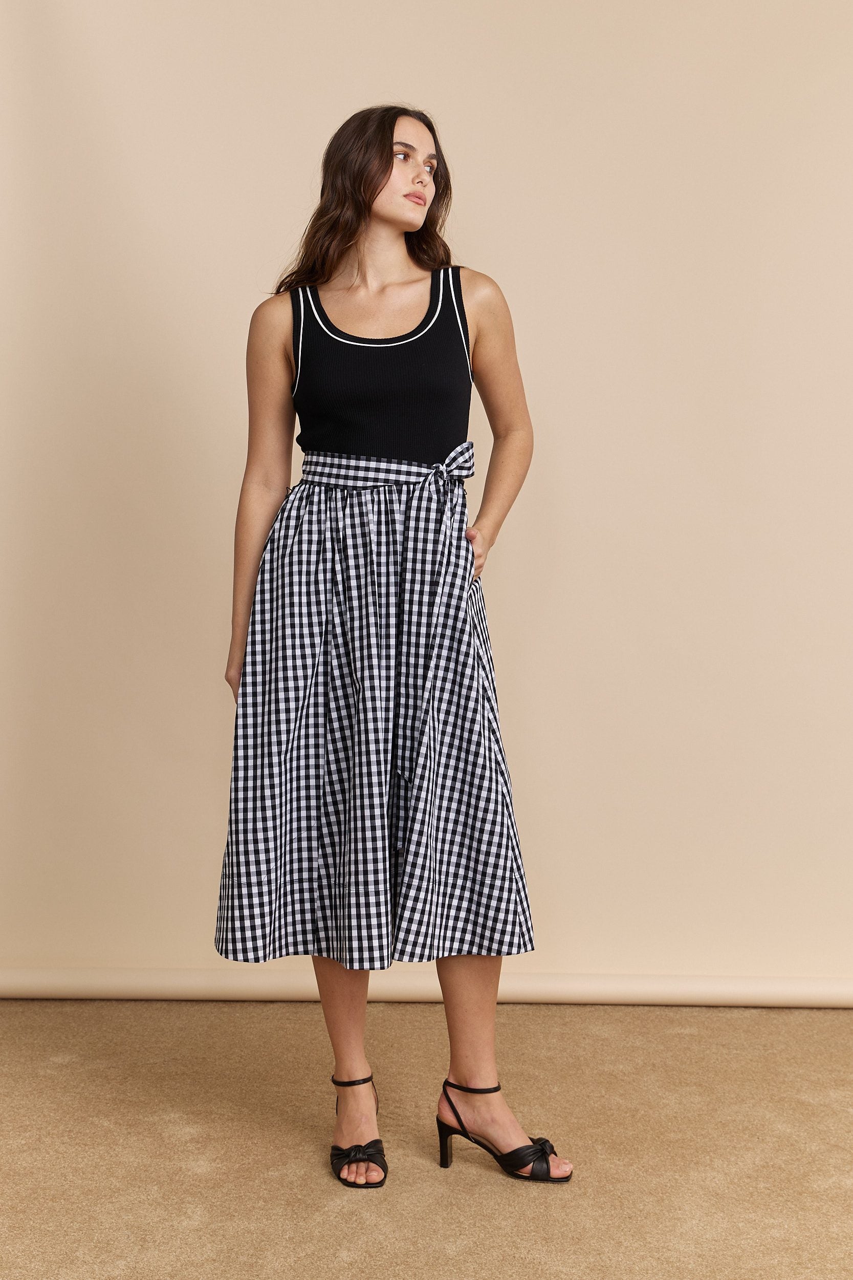 Gingham dress