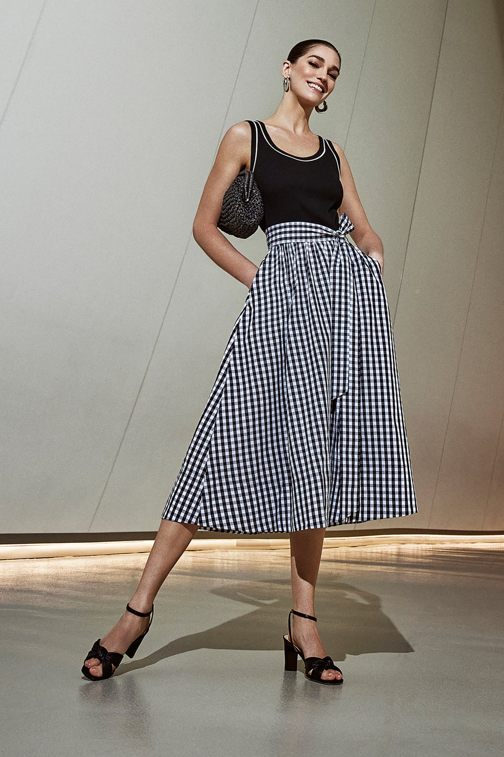 Gingham dress