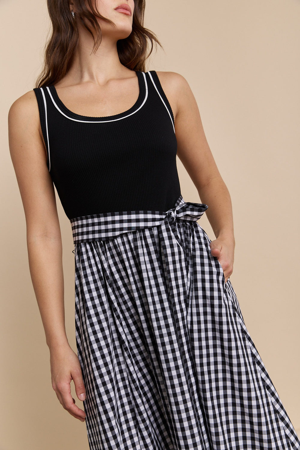 Gingham dress