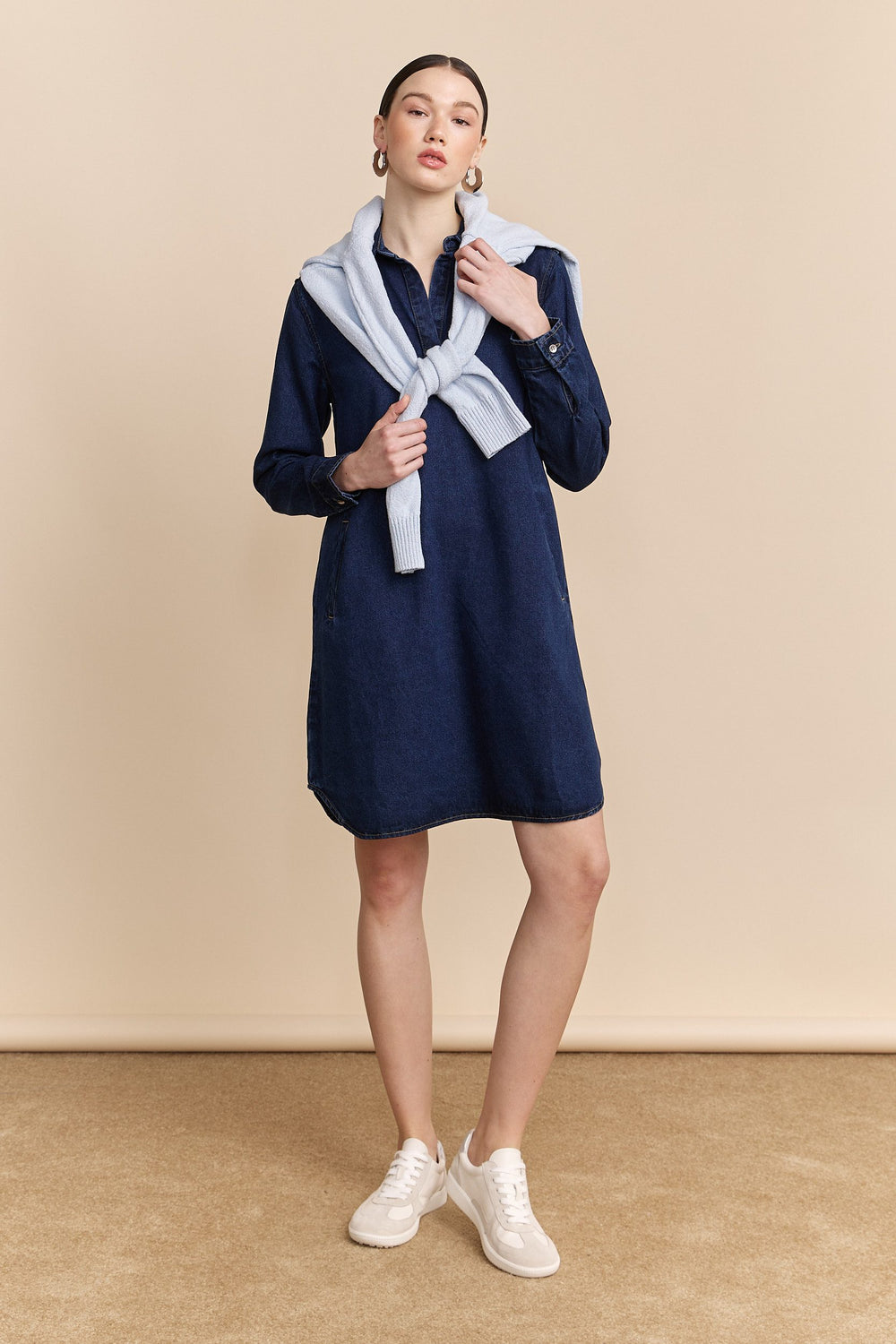 Denim dress