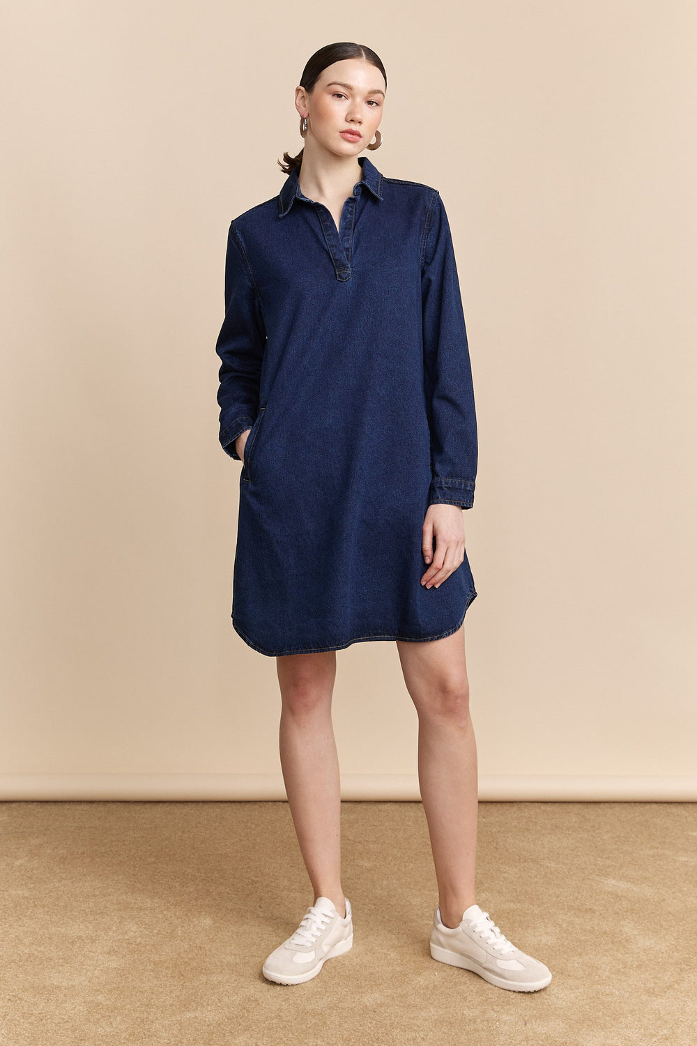 Denim dress