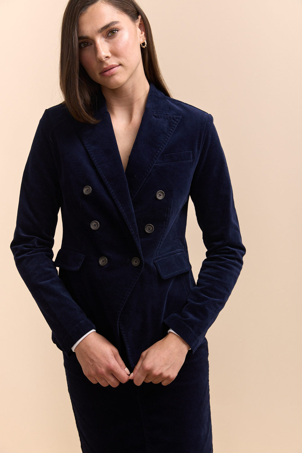 Corduroy blazer