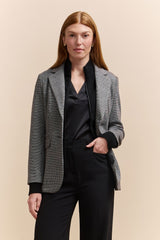 Blazer with removable dickey