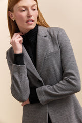 Blazer with removable dickey