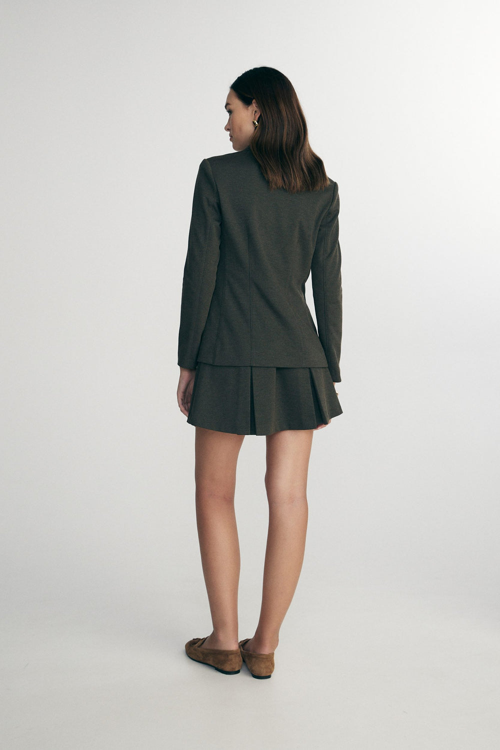 Fitted stretch blazer
