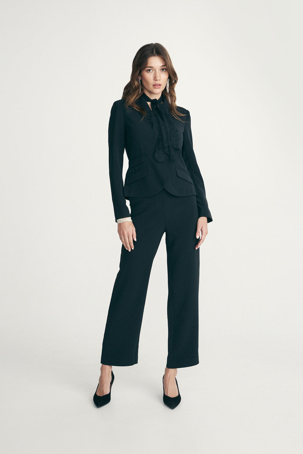 Fitted stretch blazer