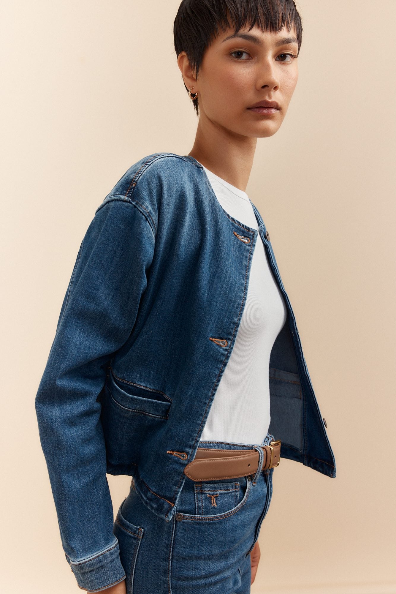 Casual denim jacket