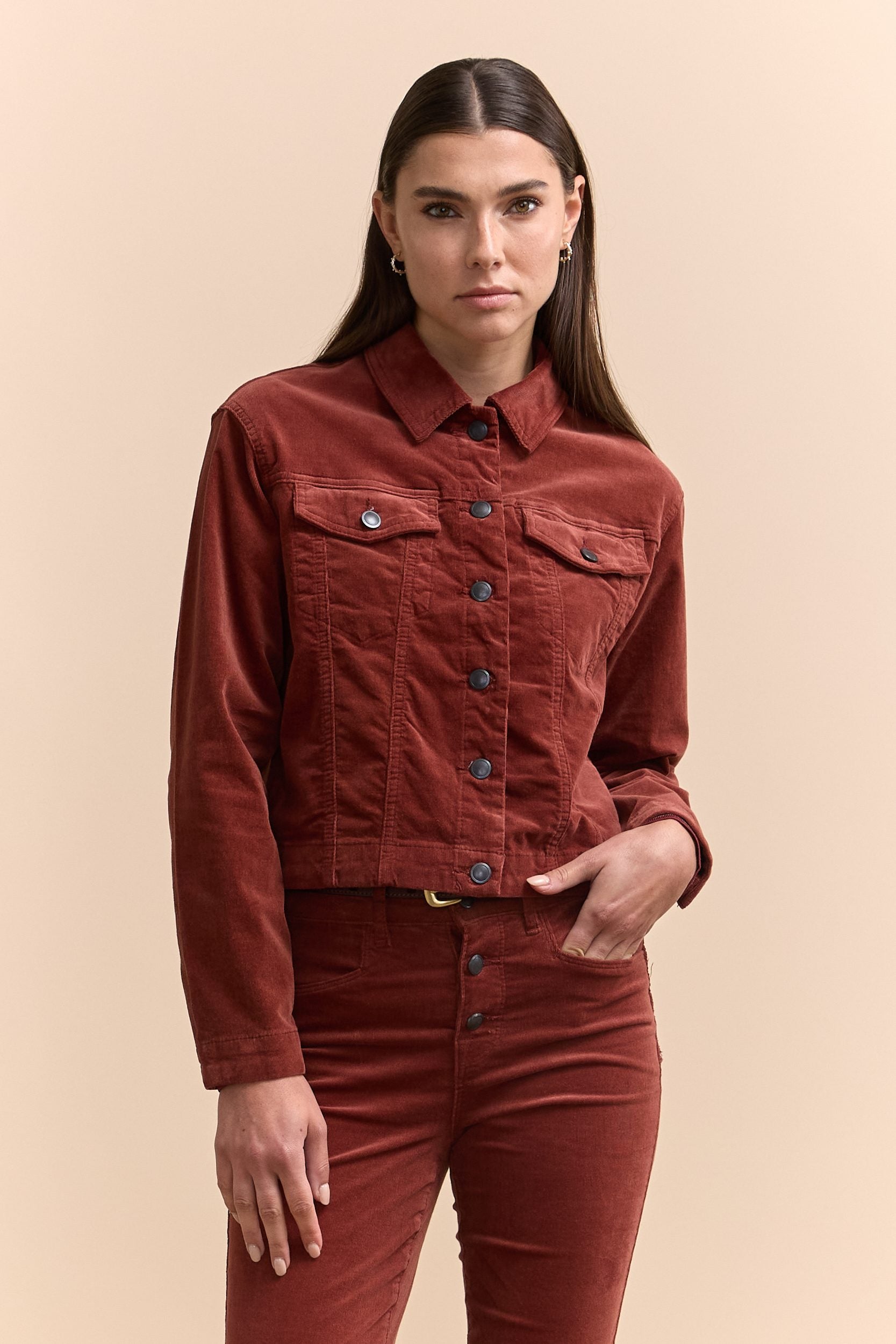 Casual corduroy jacket