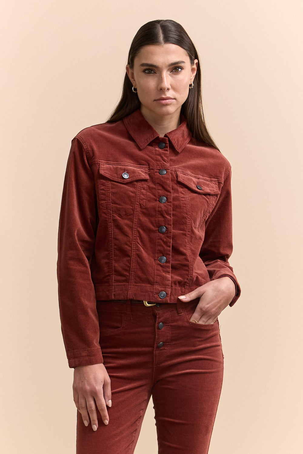 Casual corduroy jacket