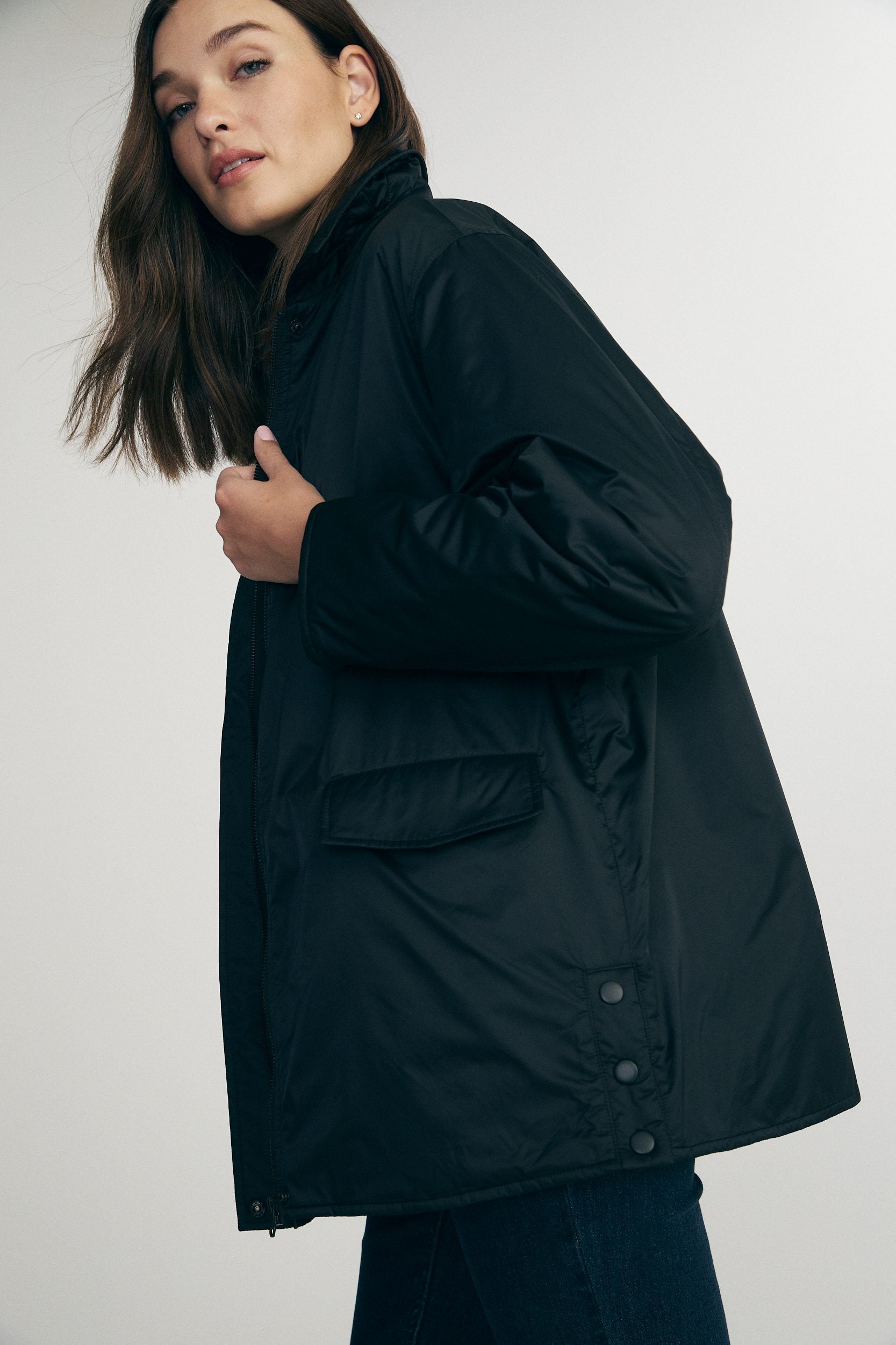 Oversized coat