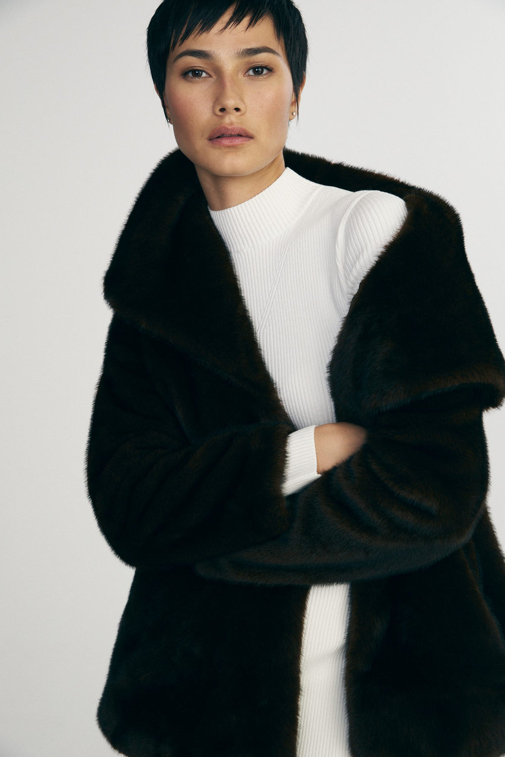 Faux Fur Coat