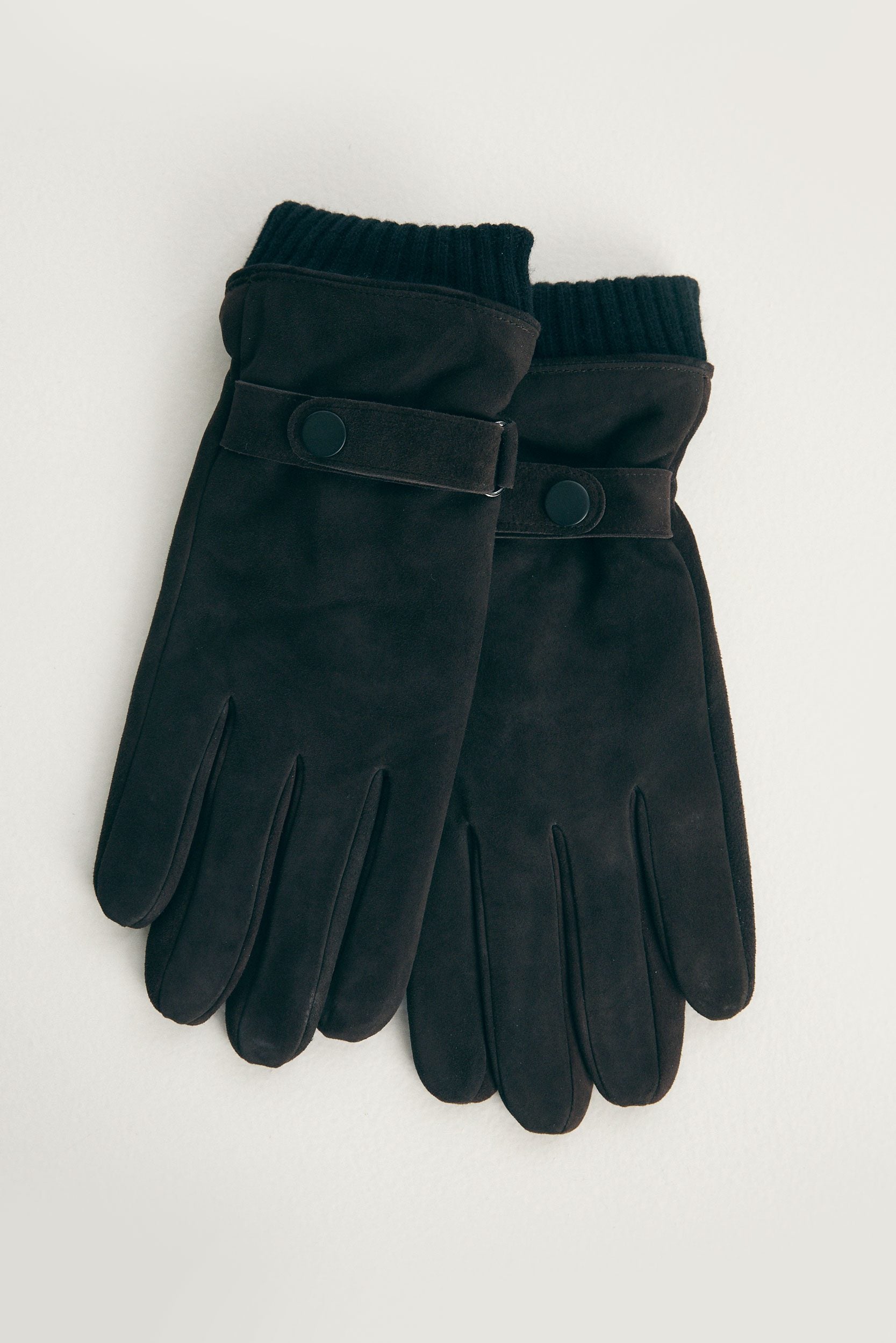 Vegan suede gloves