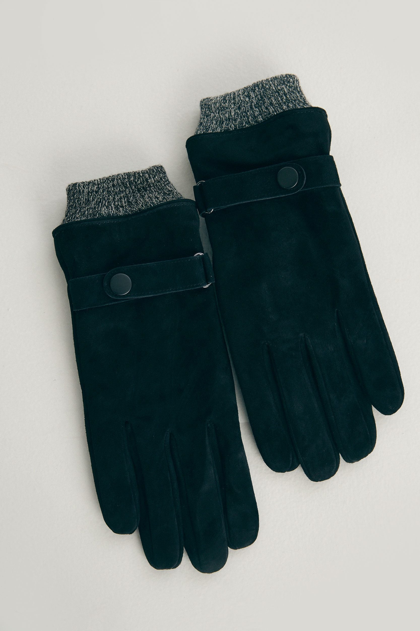 Vegan suede gloves