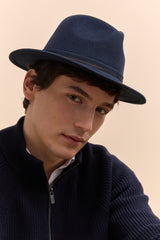 Wool felt fedora hat