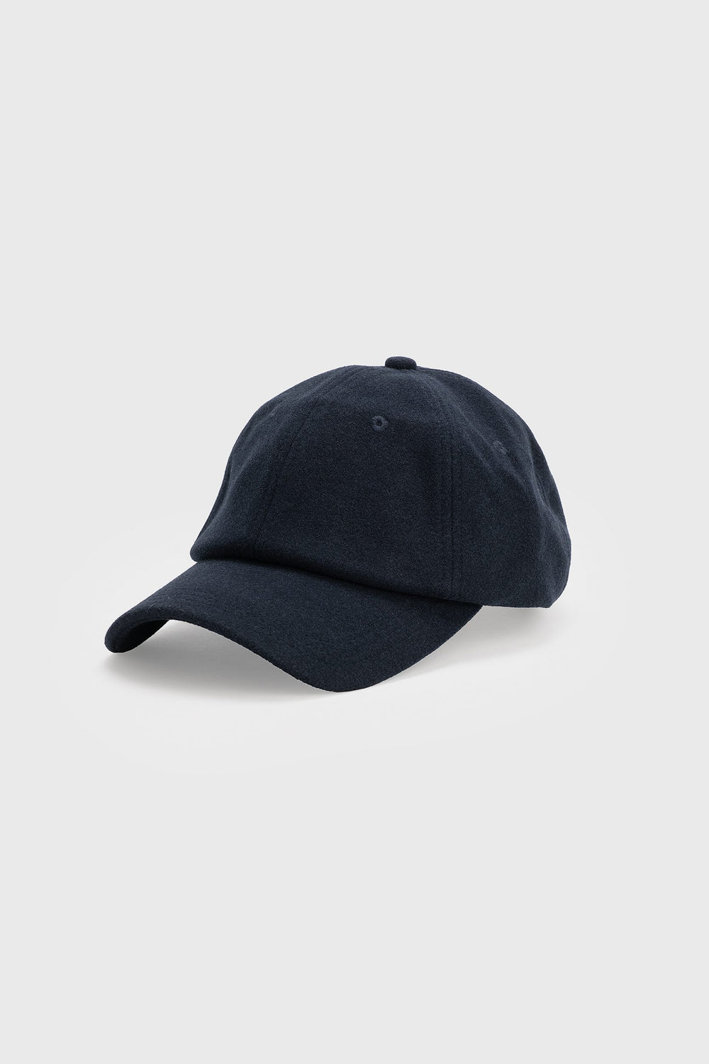 Felted jersey cap
