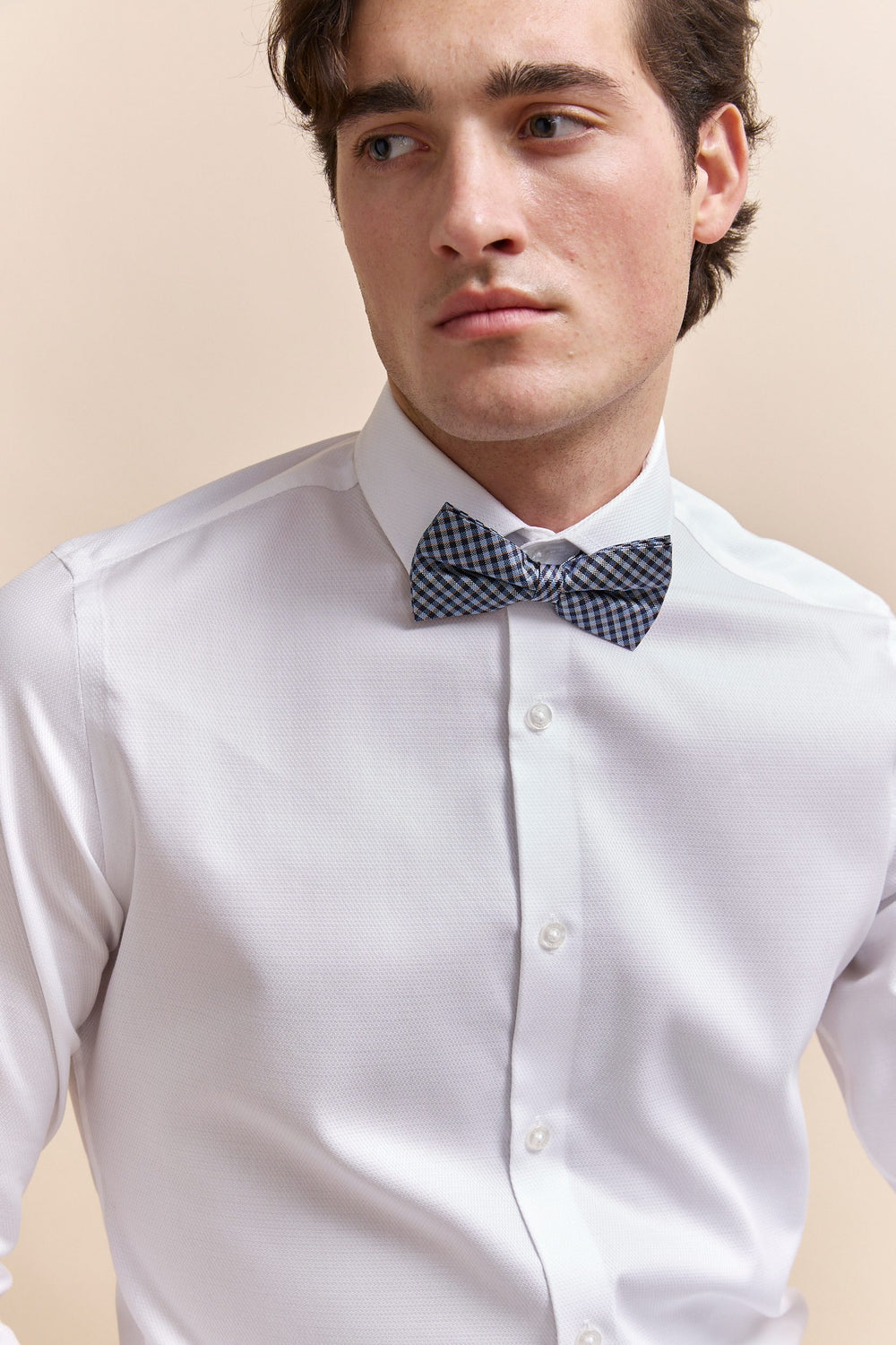 Silk jacquard bowtie