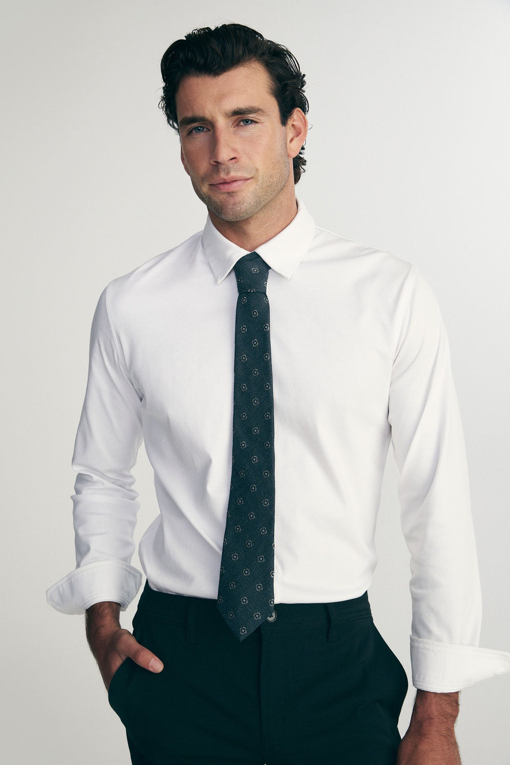 Floral Jacquard Tie