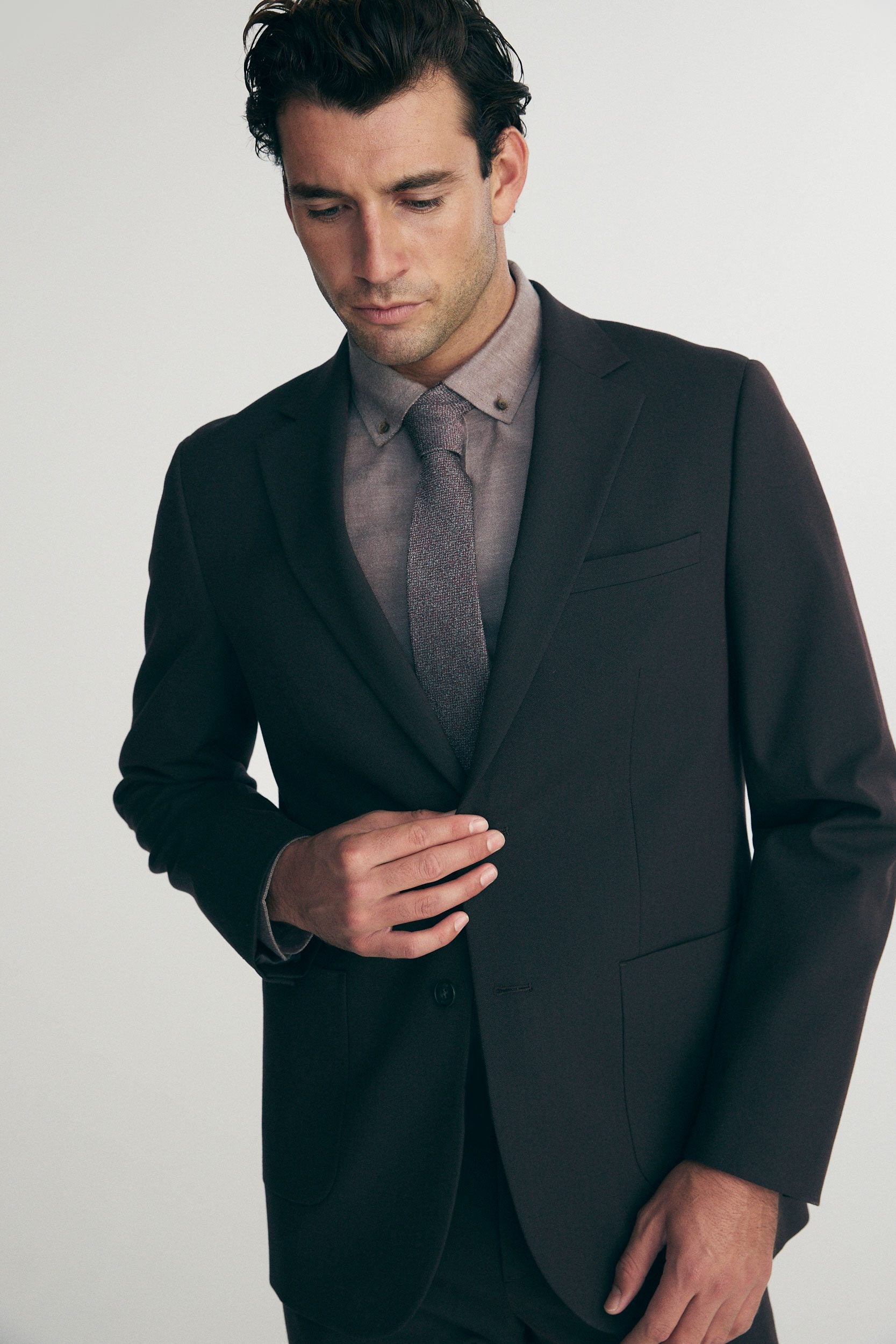 Two-tone red tie