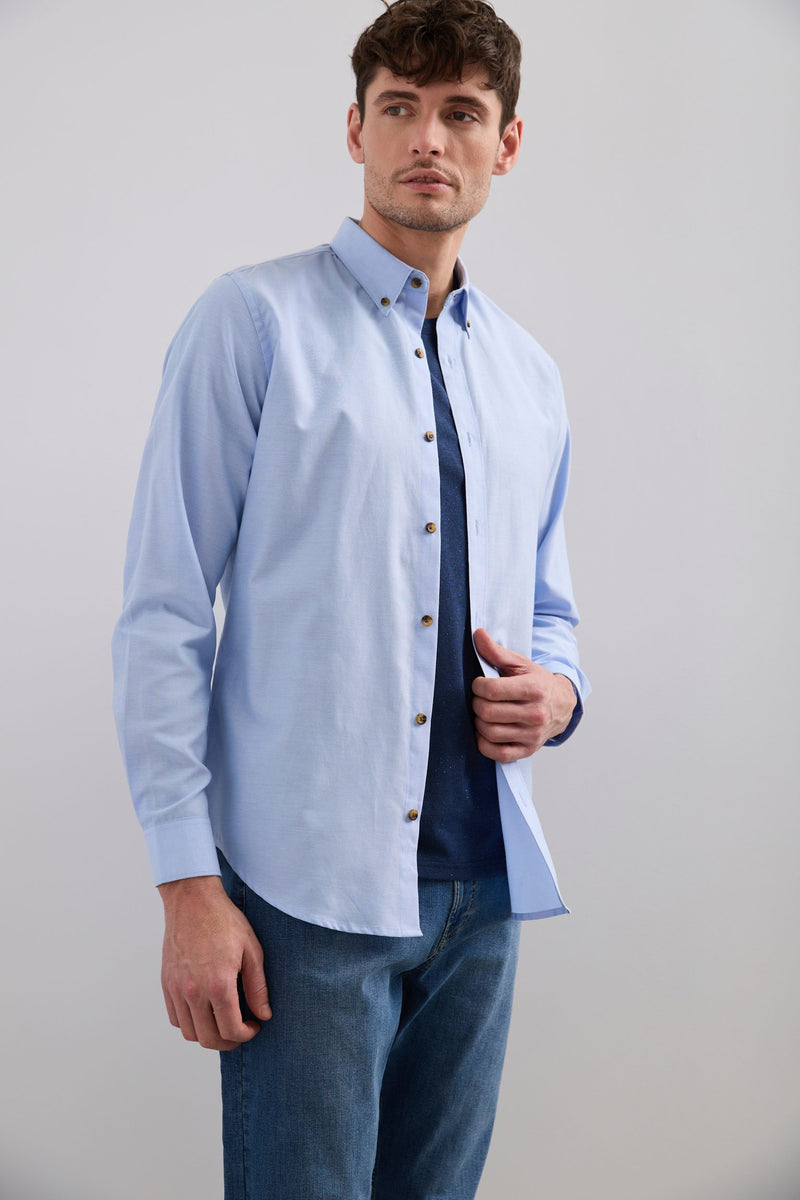 Semi-Fitted Oxford Shirt