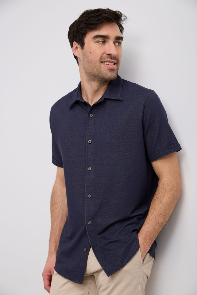 Short sleeve jersey shirt