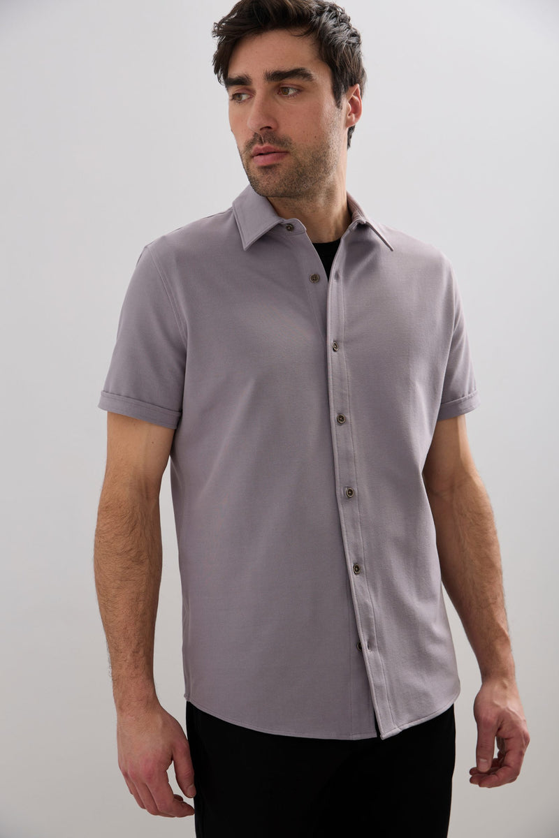 Short sleeve jersey shirt