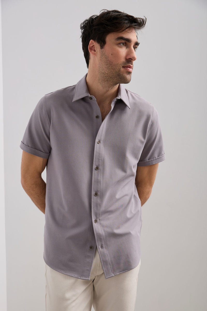 Short sleeve jersey shirt