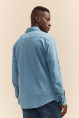 Mercerized cotton jersey shirt