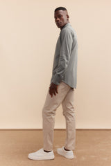 Mercerized cotton jersey shirt