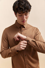 Long sleeve jersey shirt