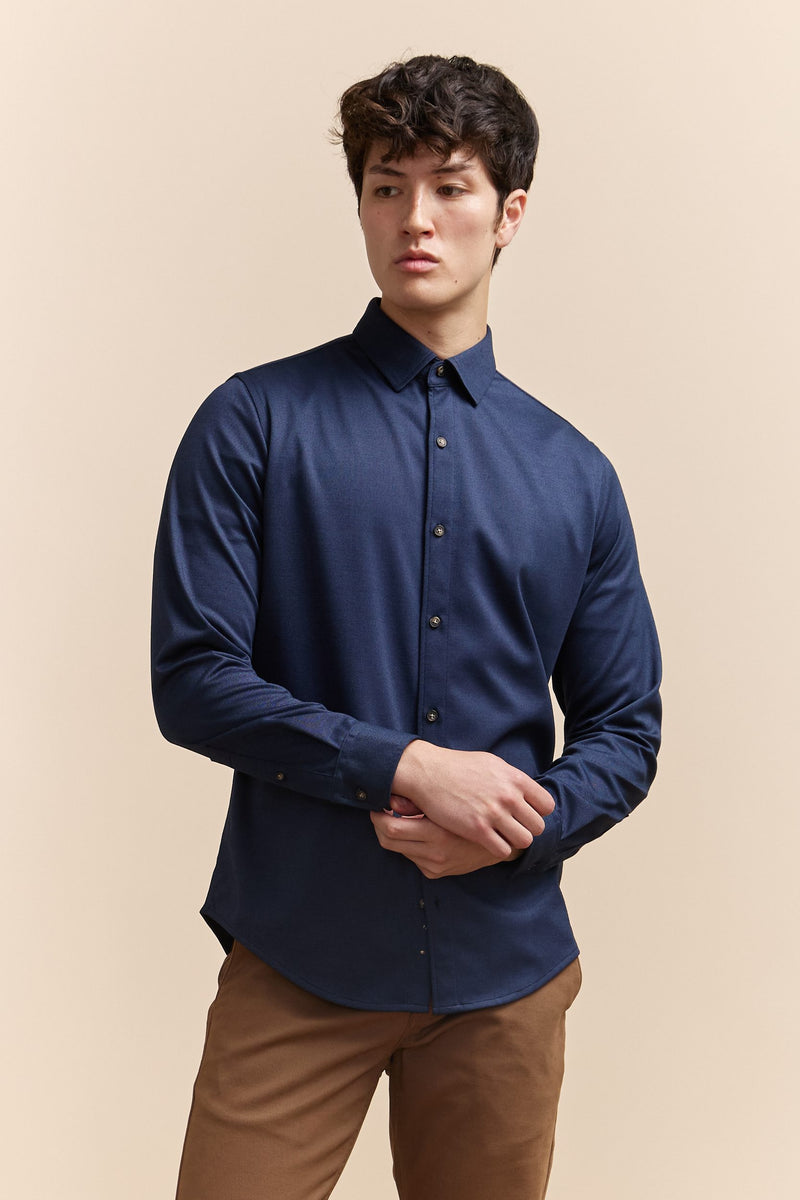 Long sleeve jersey shirt