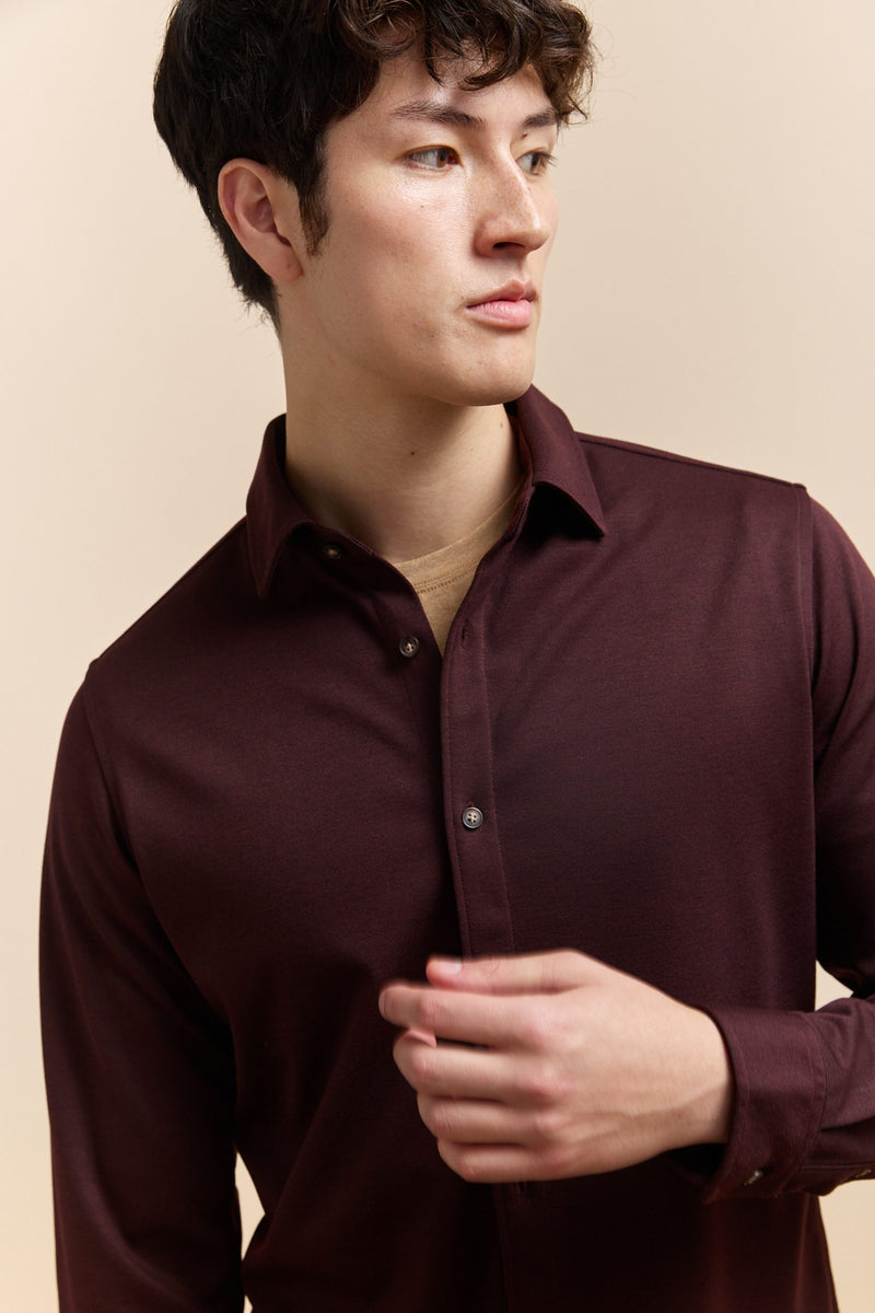 Long sleeve jersey shirt