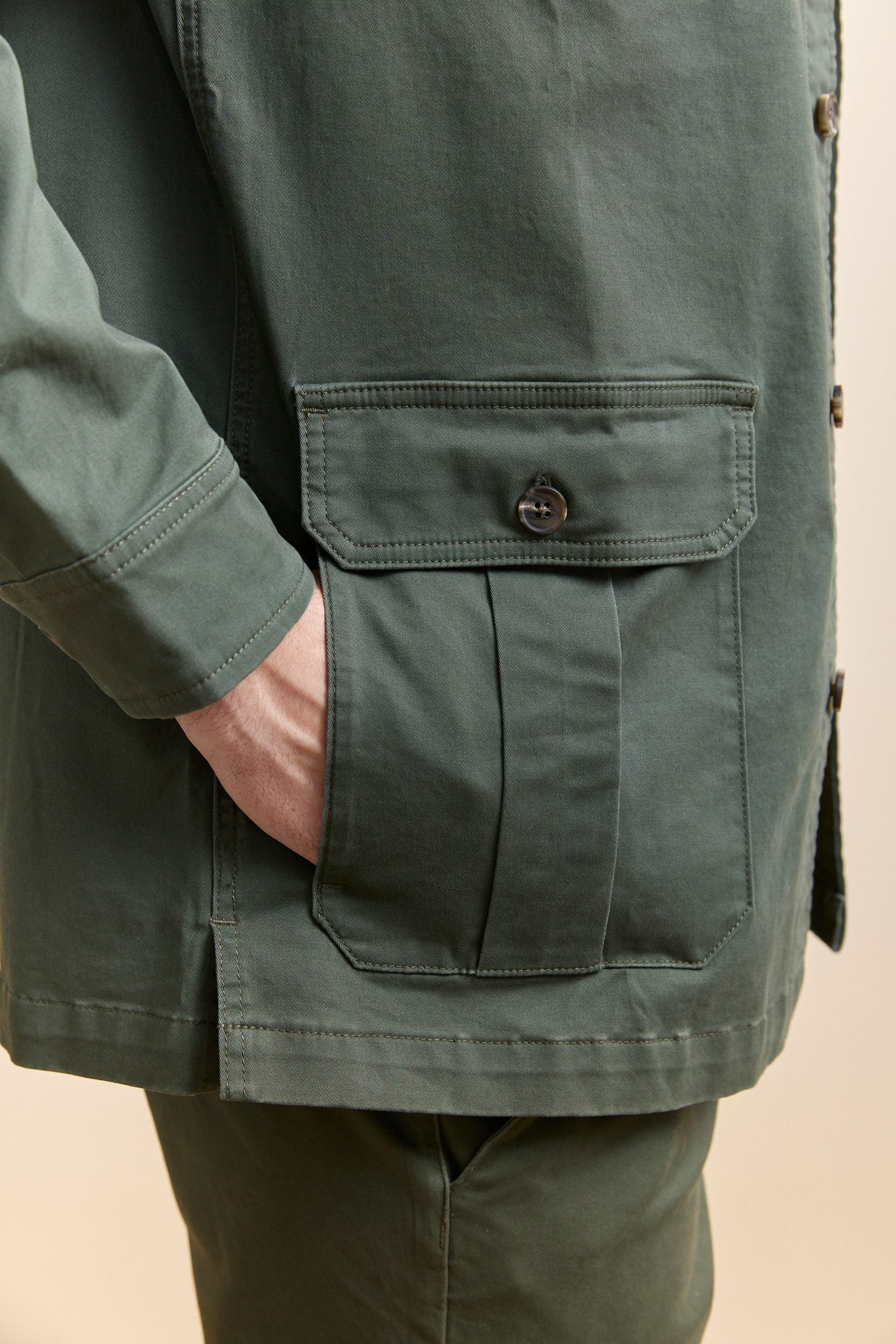 Military overshirt