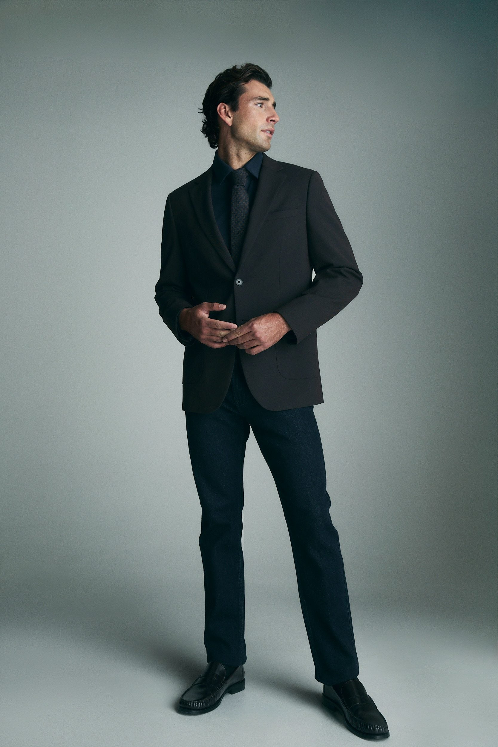 Mercerized cotton shirt