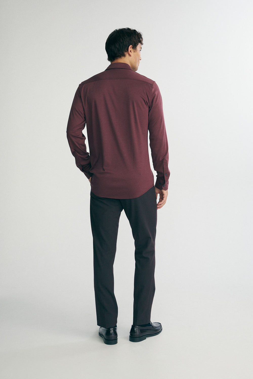 Mercerized cotton shirt