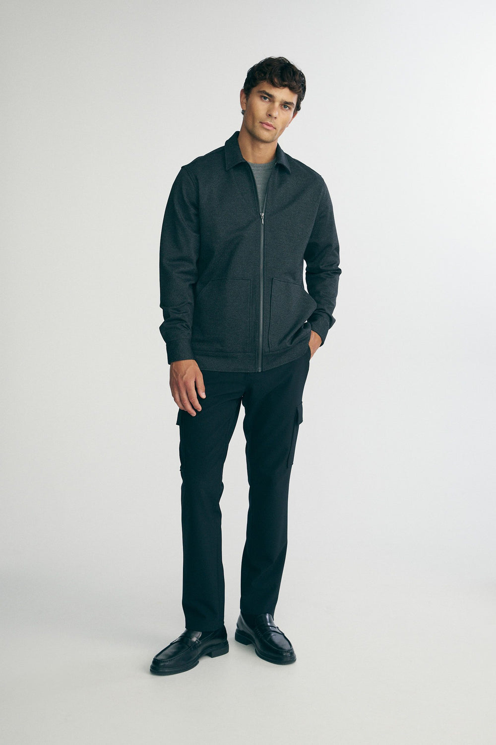 Long sleeve overshirt
