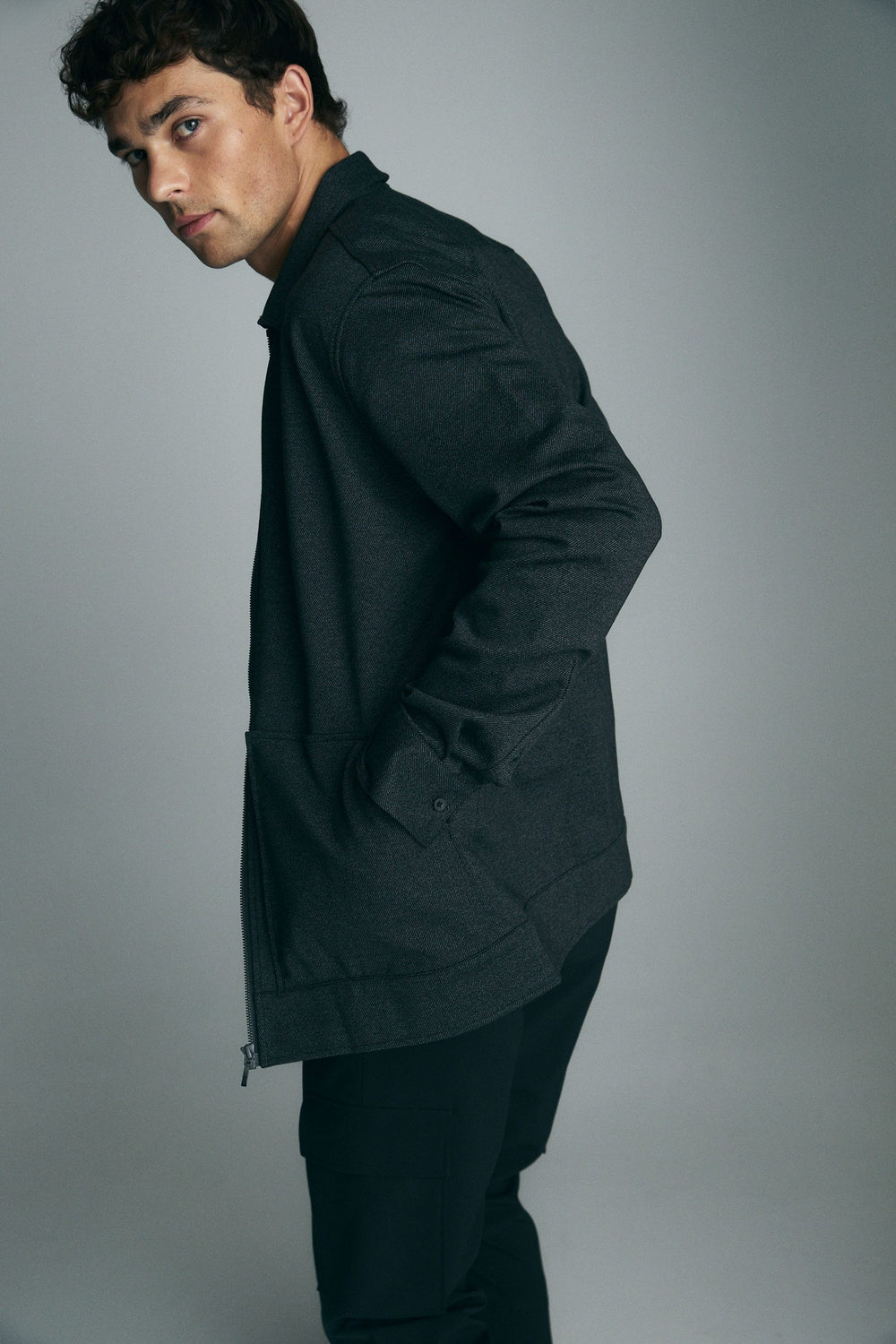 Long sleeve overshirt