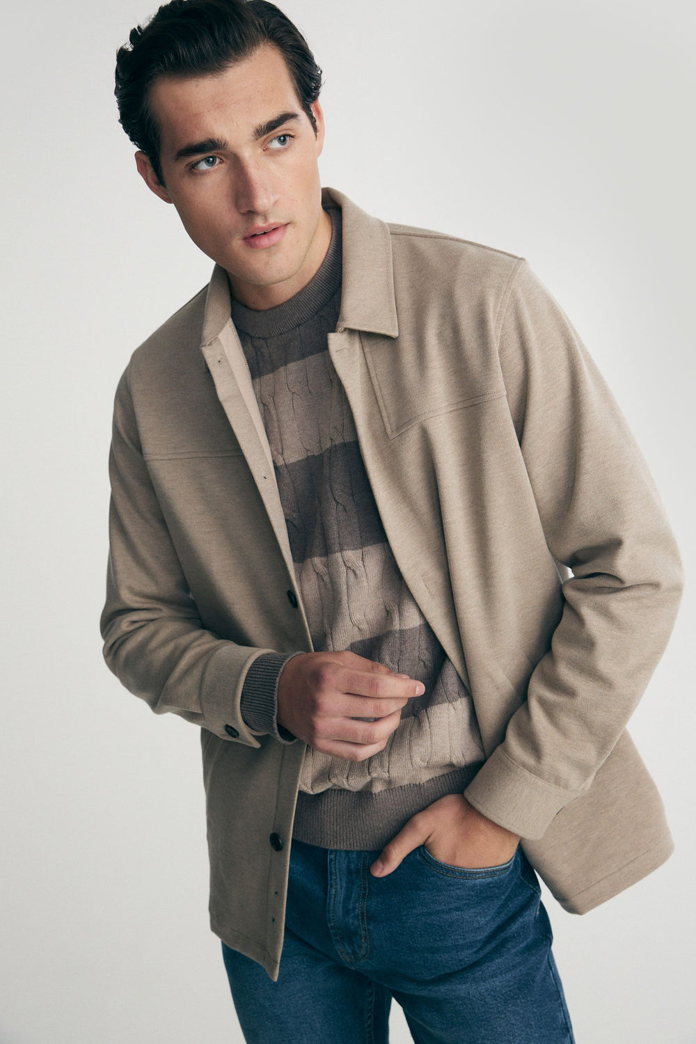 Overshirt with pockets