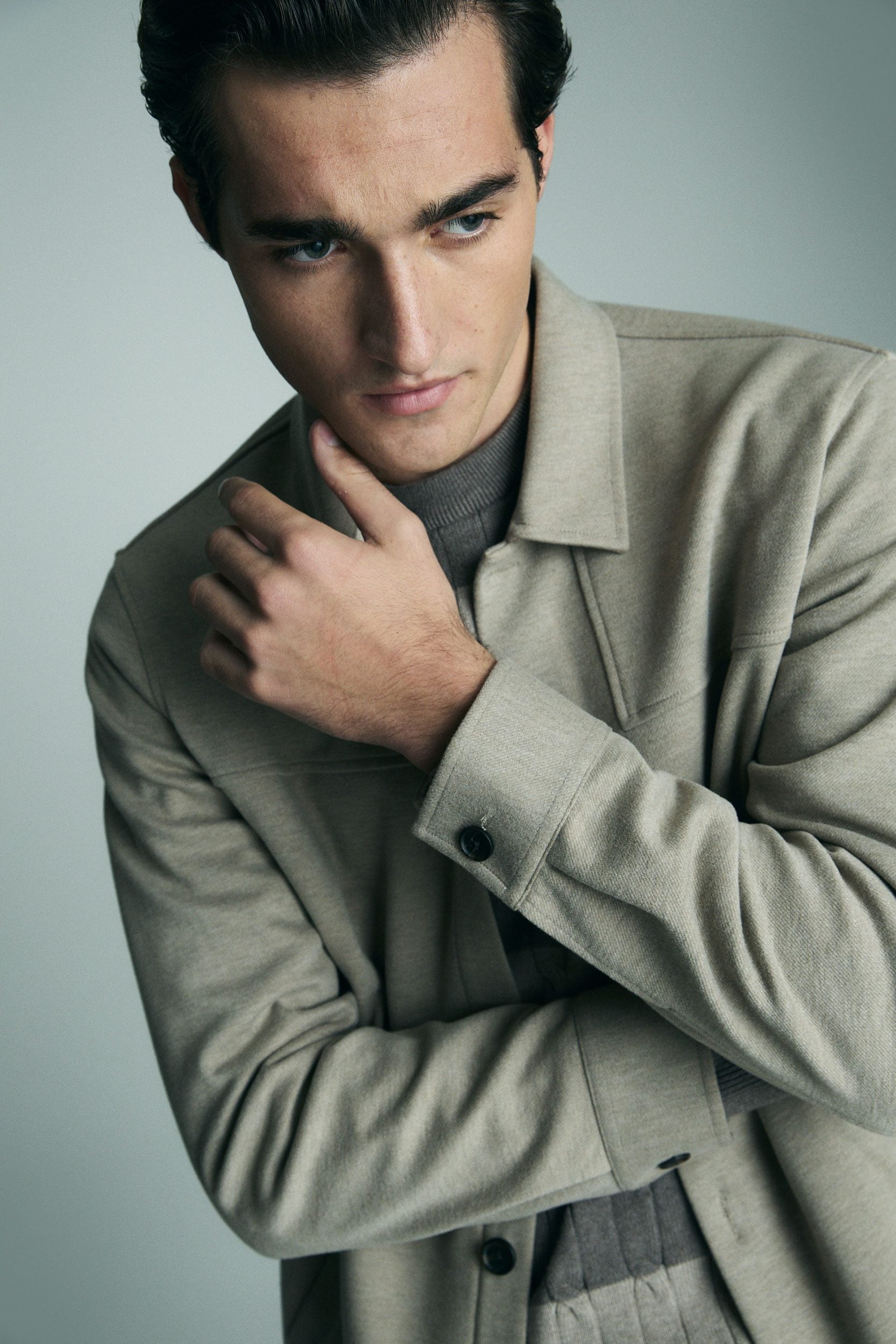 Overshirt with pockets